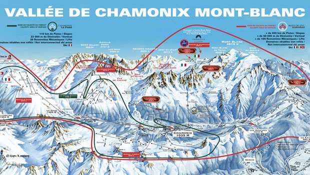 Chamonix piste